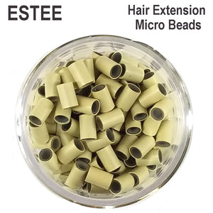 Estee Hair Extension Micro Ring - Silicone Lined, 200 pieces