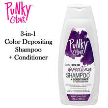 Punky Colour 3-in-1 Color Depositing Shampoo + Conditioner, Purpledacious (67622)