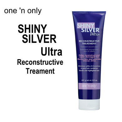 one 'n only Shiny Silver Ultra Reconstructive Treatment, 8.5 oz
