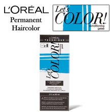 L'Oreal Let's Color! Permanent Haircolor, 2 oz