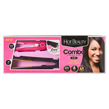 Hot Beauty Combo 1/2" Hair Straightener and 1" Hair Straightener
