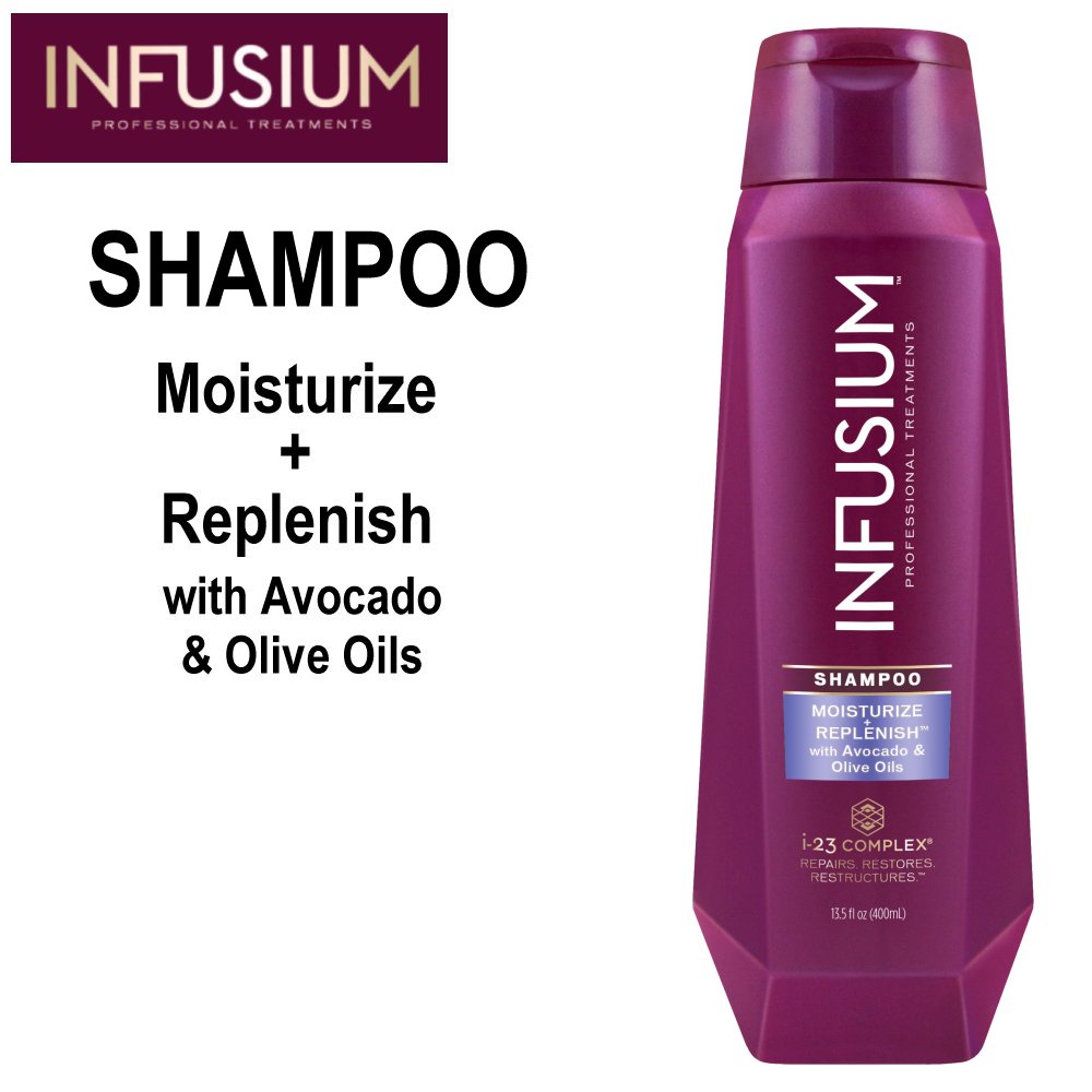 Infusium Shampoo Moisturize + Replenish, 13.5 oz