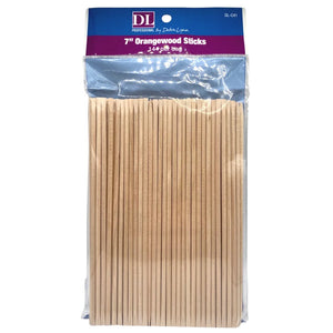 DL Professional 7" Orangewood Sticks, 144 Sticks (DL-C41)