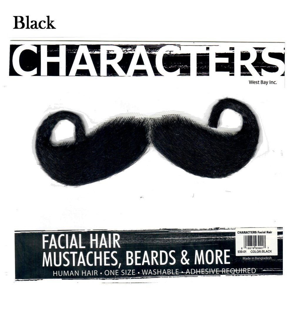 Characters Facial Hair, Mustache #6 