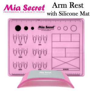 Mia Secret Arm Rest with Silicone Mat, (AR-29)