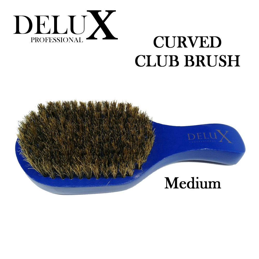 DeluX Curved Club Brush, Medium (BR53064)