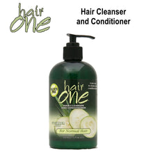 Hair One Hair Cleanser and Conditioner, 12 oz