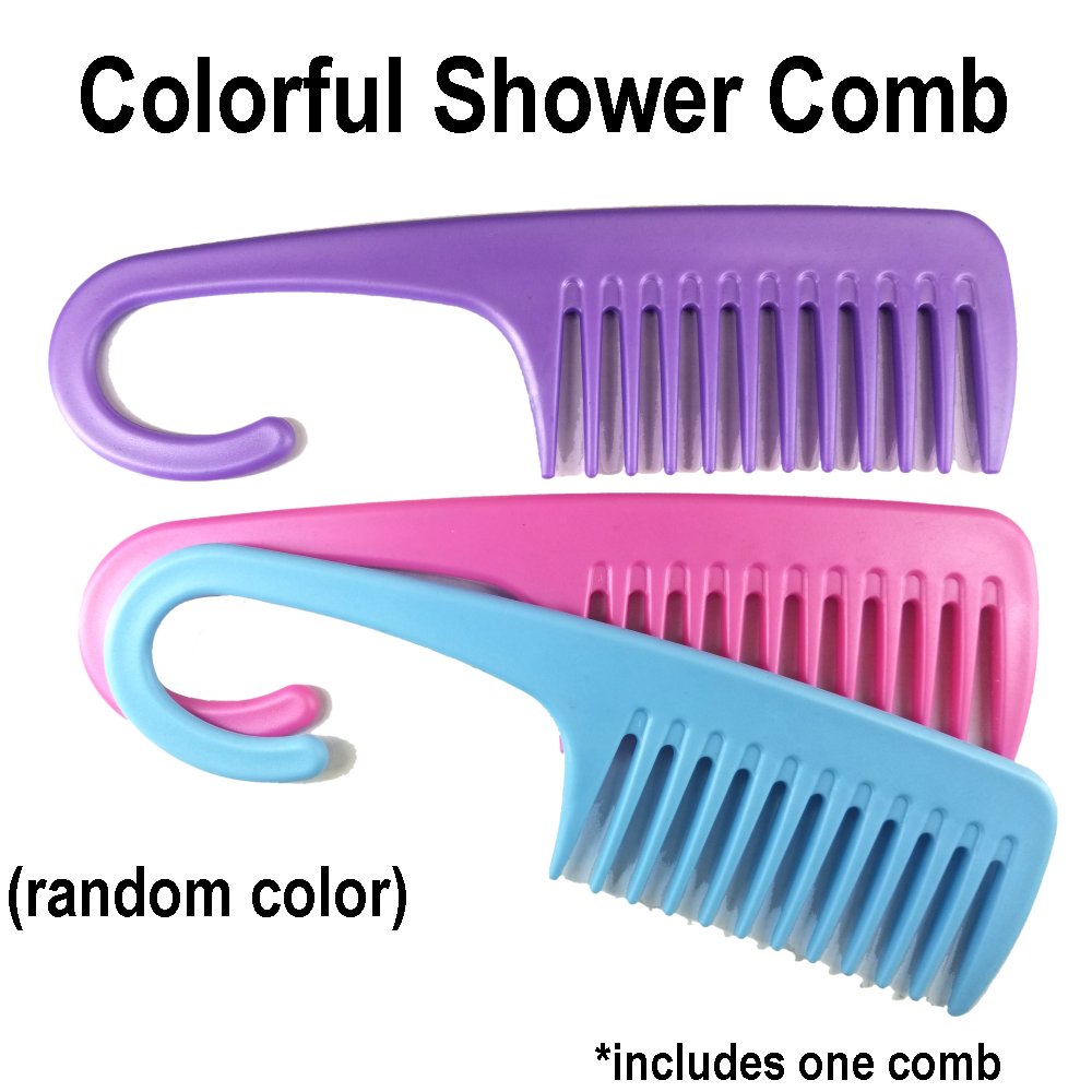 Color Comb, Shower Comb [random color]