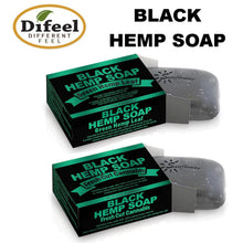 Difeel Black Hemp Soap, 5 oz