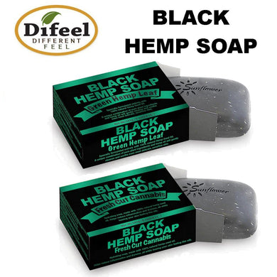 Difeel Black Hemp Soap, 5 oz