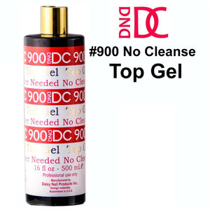 DND DC (900) No Cleanse Top Gel, 16 oz