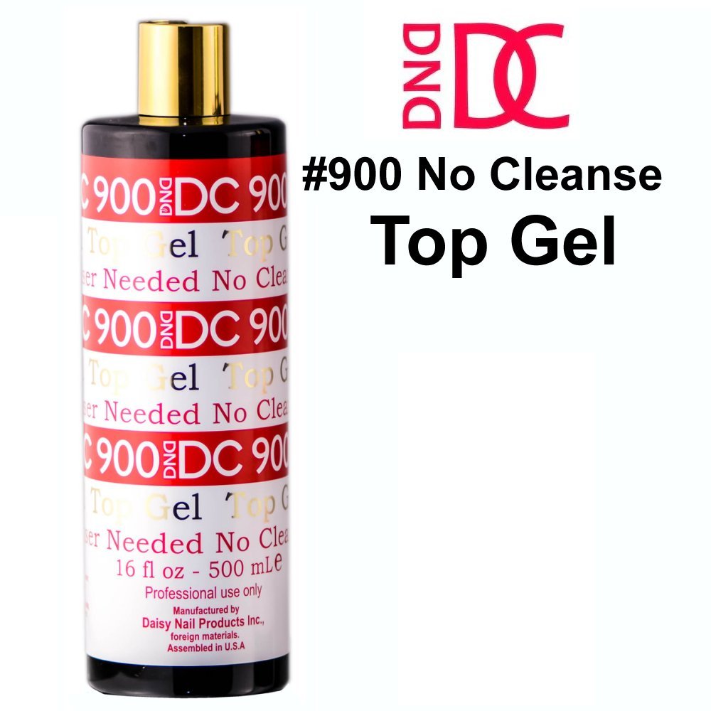 DND DC (900) No Cleanse Top Gel, 16 oz