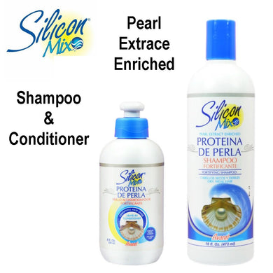 Silicon Mix Pearl Extract Enriched Shampoo and Conditioner