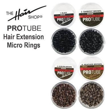ProTube Hair Extension Micro Ring - Silicon Lined - 250 pieces