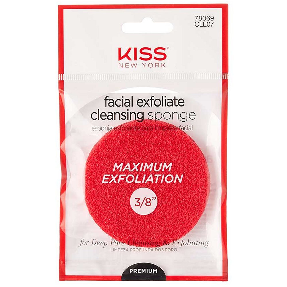 Kiss Facial Exfoliate Cleansing Sponge (CLE07)