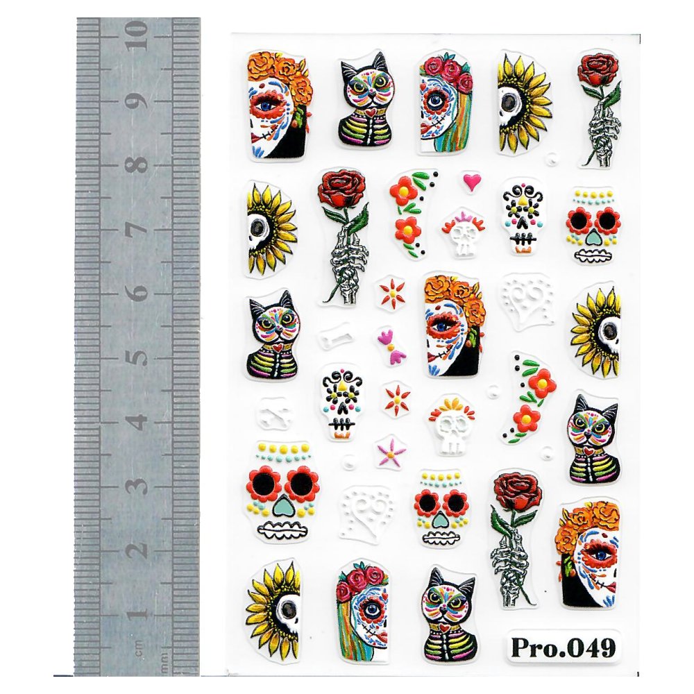 Nail Stickers - Halloween 35 (Pro.049-Pro Nail Art)