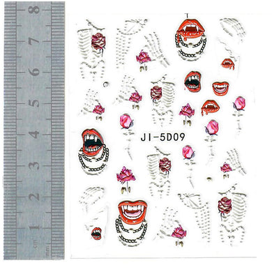 Nail Stickers - Halloween 37 (JI-5D09)