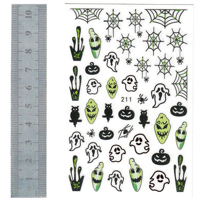 Nail Stickers - Halloween 39 (Nail Sticker 211)