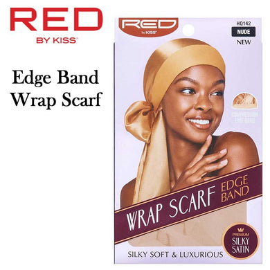 Red by Kiss Edge Band, Nude Wrap Scarf Edge Band (HQ142)