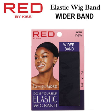 Red by Kiss Wig Band, Black Elastic Wig Band with Wider Band (HWG11)