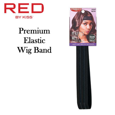 Red by Kiss Wig Band, Black Premium Elastic Wig Band (HWG05)