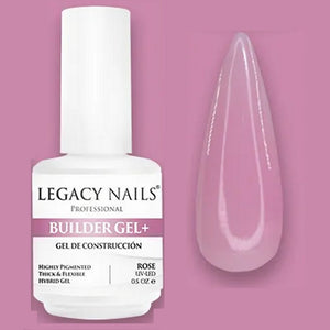 Legacy Nails Builder Gel+, 6 colors (0.5 oz)