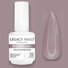 Legacy Nails Builder Gel+, 6 colors (0.5 oz)