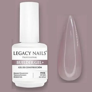 Legacy Nails Builder Gel+, 6 colors (0.5 oz)