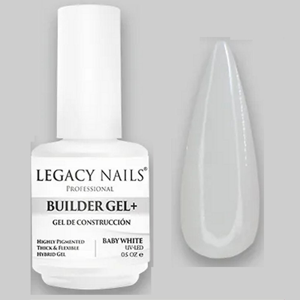 Legacy Nails Builder Gel+, 6 colors (0.5 oz)