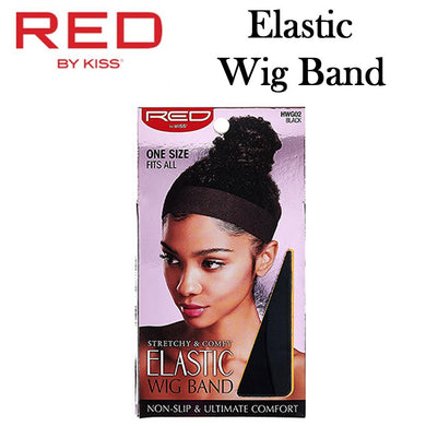 Red by Kiss Wig Band, Black Elastic Wig Band (HWG02)