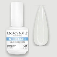 Legacy Nails Builder Gel+, 6 colors (0.5 oz)