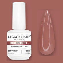 Legacy Nails Builder Gel+, 6 colors (0.5 oz)