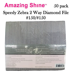 Amazing Shine Speedy Zebra 2 Way Diamond File #150/#150