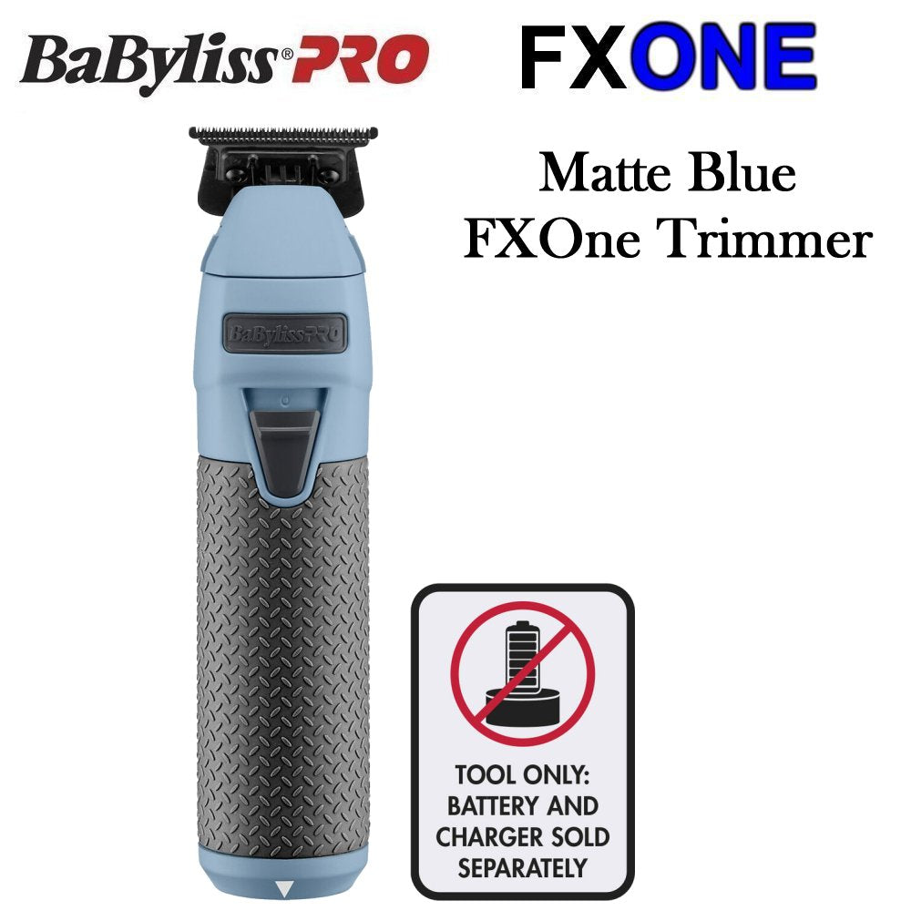 BabylissPro FXOne Matte Blue Trimmer (LFX799BC) - Tool Only