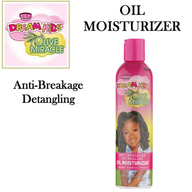 African Pride Dream Kids Olive Miracle Oil Moisturizer, 8 oz