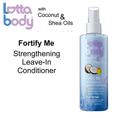 LottaBody Fortify Me Strengthening Leave-In Conditioner, 8 oz