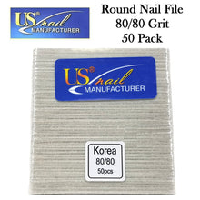 US Nail 4.5" Round File 80/80