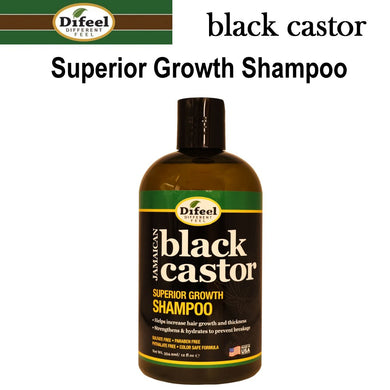 Difeel Shampoo, Jamaican Black Castor Oil Superior Growth Shampoo, 12 oz (SH41-JAM12)