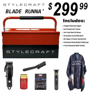 Stylecraft Blade Runna' Tool Box (7 Piece Barber Collection)