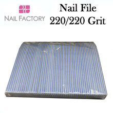 Nail Factory Nail Files - Blue 220/220 Grit