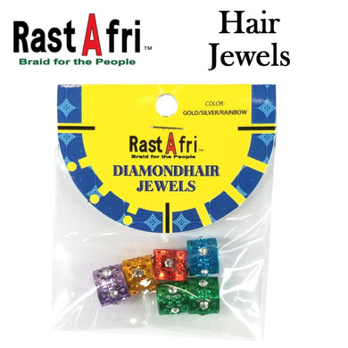 RestAfri Hair Jewels, 6 pieces