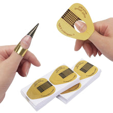 DL Professional Sticker Nail Forms - Gold (DL-C178)