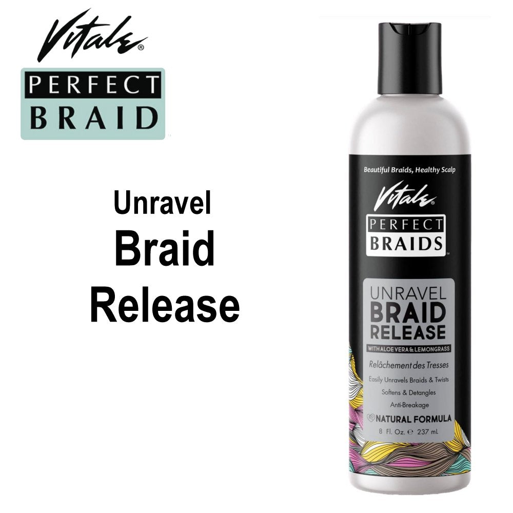 Vitale Perfect Braids Unravel Braid Release, 8 oz
