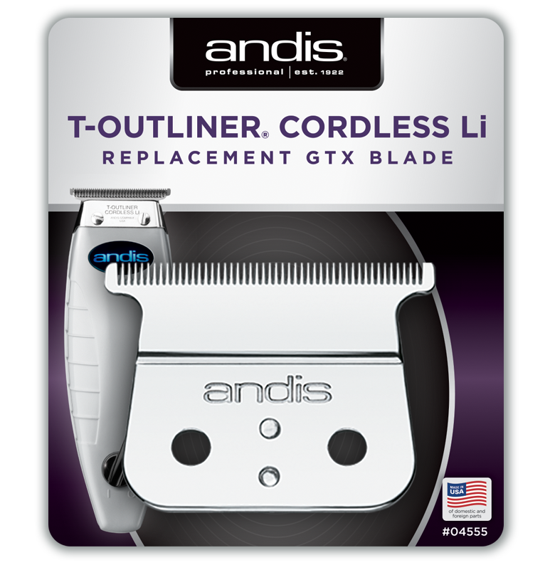 Andis Cordless GTX T-Outliner Li Replace Blade (04555)