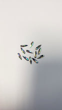 Swarovski Raindrop AB Flat Back Crystal 10mm