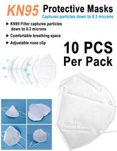 KN95 Protective Masks - 10 Pack