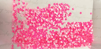 Swarovski 'Electric Pink' flat back SS12 / 100pcs