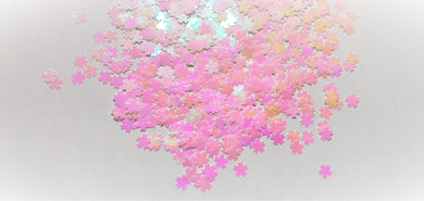 Light pink Cherry blossom nail glitter