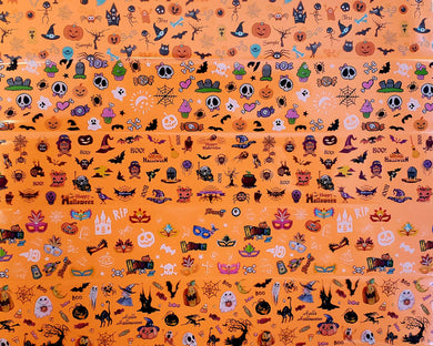 Halloween Transfer Foil Set #847 (10 Styles)