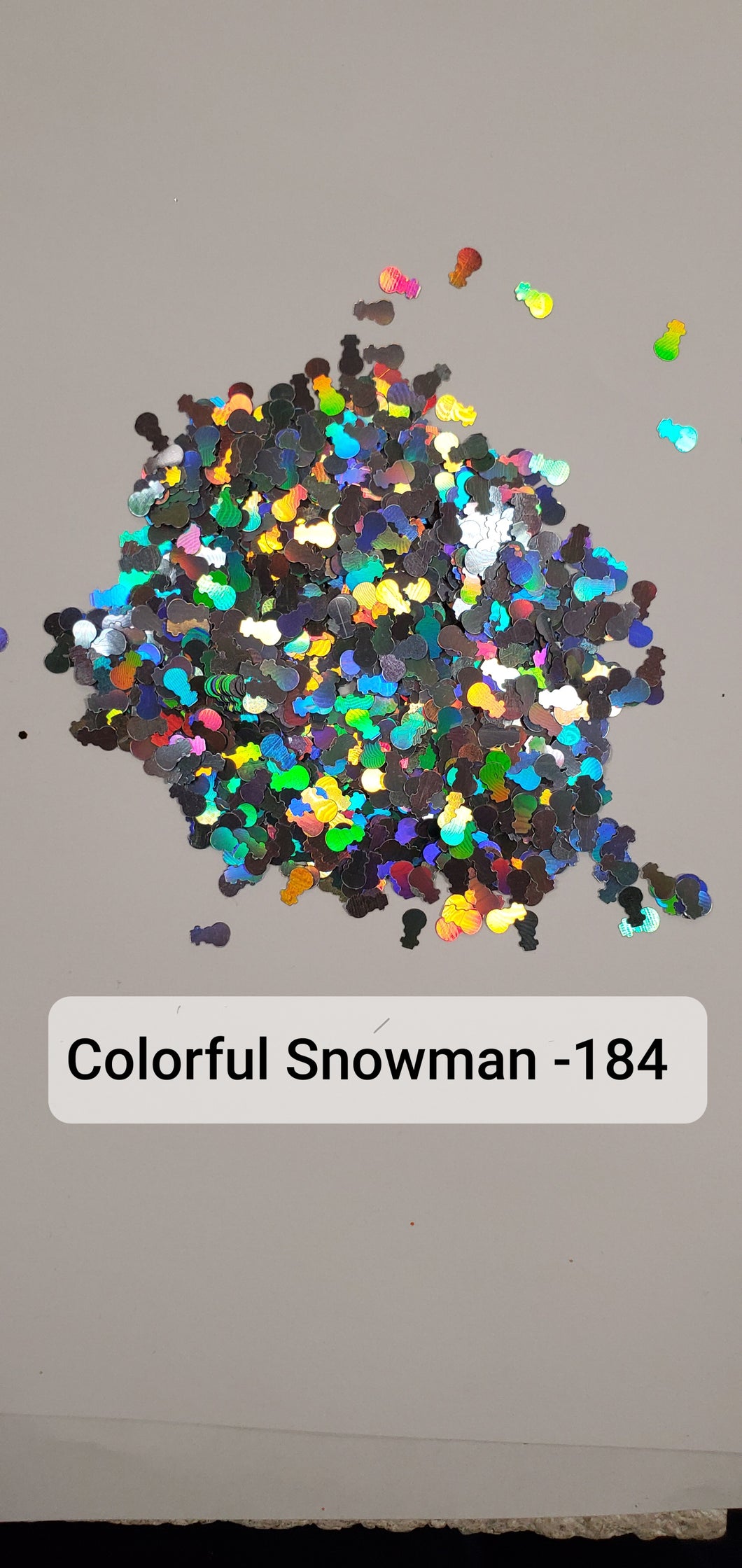 Colorful Snowman- 184